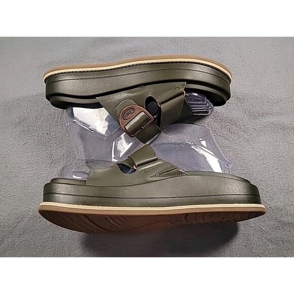 Chaco Townes Midform Olive Night Sandals Size 8 EUC – Casual Comfort Travel Shoe - Picture 3 of 8